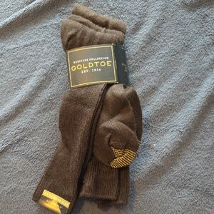 Gold Toe Heritage Collection Dark Brown Socks